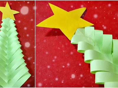 Origami christmas tree diy paper decor 3d made easy tutorial for kids. Fir-tree origami Instructions