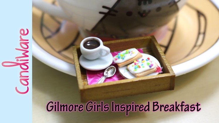 Tutorial: DIY Gilmore Girls Inspired Breakfast - FIMO, Polymer Clay ☕