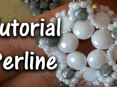 TUTORIAL Perline "White Winter", con candy Beads, HoneyComb e Diabolo