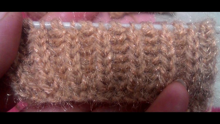 Brioche Stitch Knitting Hindi