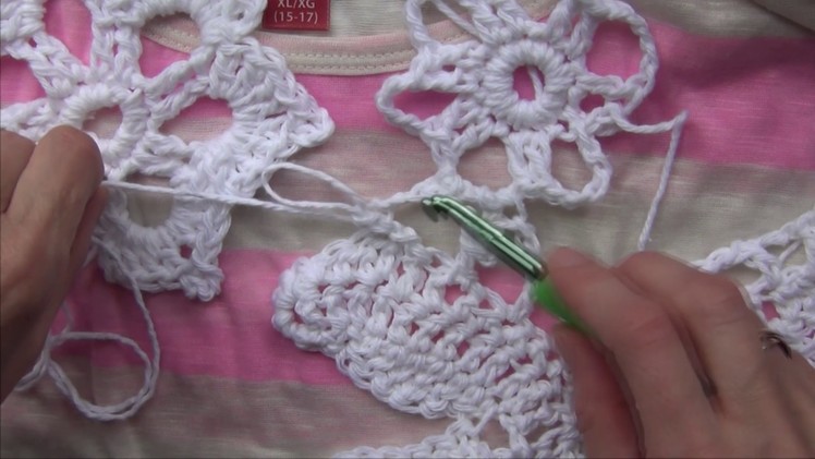 Crochet a Free Form Top Pt 4 of 10