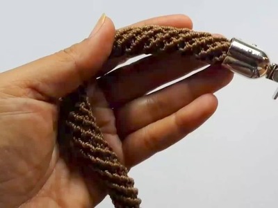 Crochet Spiral Rope Handle