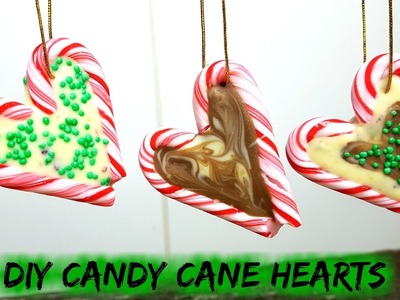 DIY CANDY CANE HEARTS - CookingwithKarma