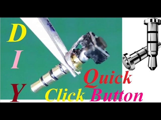 DIY How to make Click Quick Button to Attend phone calls(Simple Tutorial)