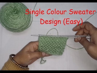 [Hindi] Knitting Pattern for Sweater