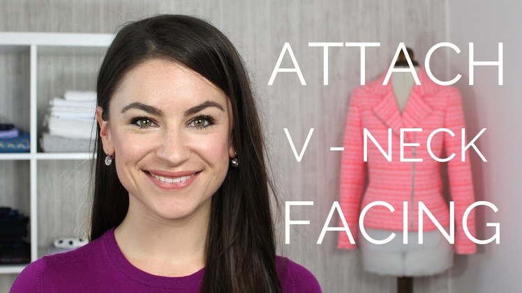 How To: Attach V-Neck Facing