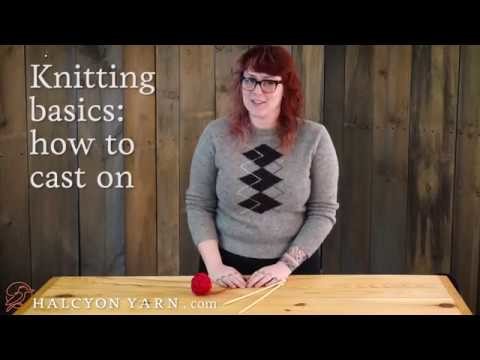 How to cast on: quick 'n easy knitting