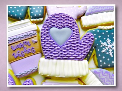 How to Decorate a Mitten Cookie