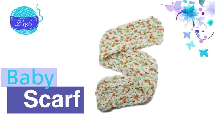 How to knit a Baby Scarf