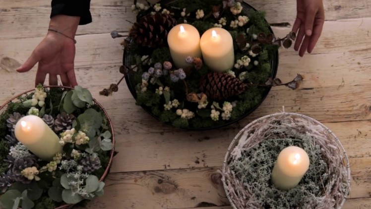How to make a centrepiece for your Christmas table | John Lewis