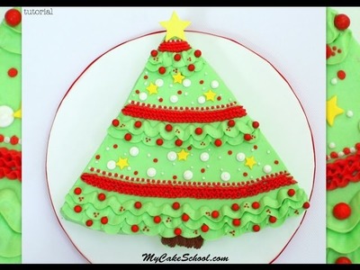 How to Make a Christmas Tree Cake