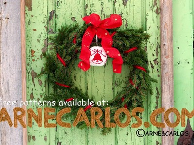 How to make a Christmas Wreath by ARNE & CARLOS