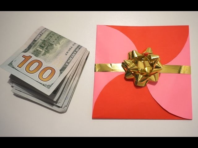 HOW TO MAKE A CUTE ENVELOPE FOR CASH GIFTS