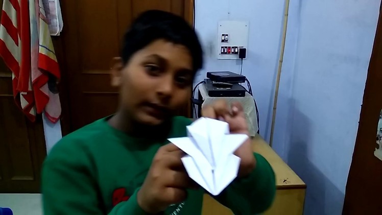How to make a paper flying car in Hindi