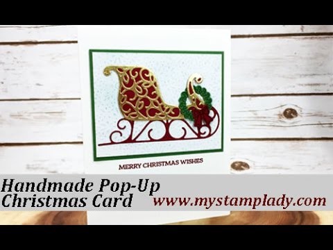 How To Make A Pop Up Christmas Card Stampin' Up!