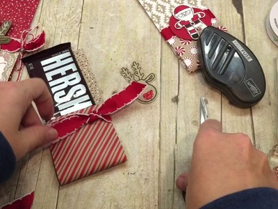 How to make a Quick and EASY Christmas Treat Pouch