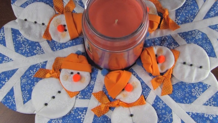 How to make a Snowman Centerpiece - Some of My Best Friends are Flakes