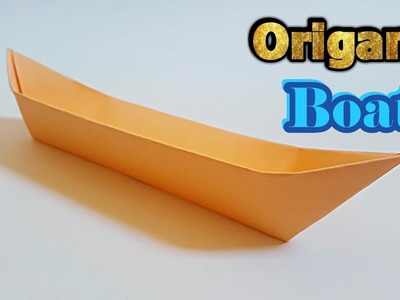 How to make an origami boat | long canoe