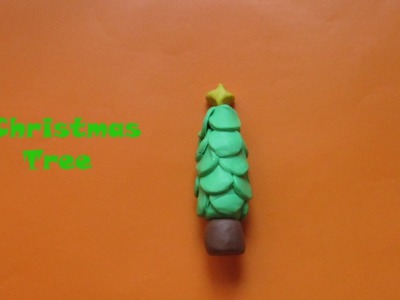 How to make Christmas Tree using Clay |Christmas Tree Clay Modelling