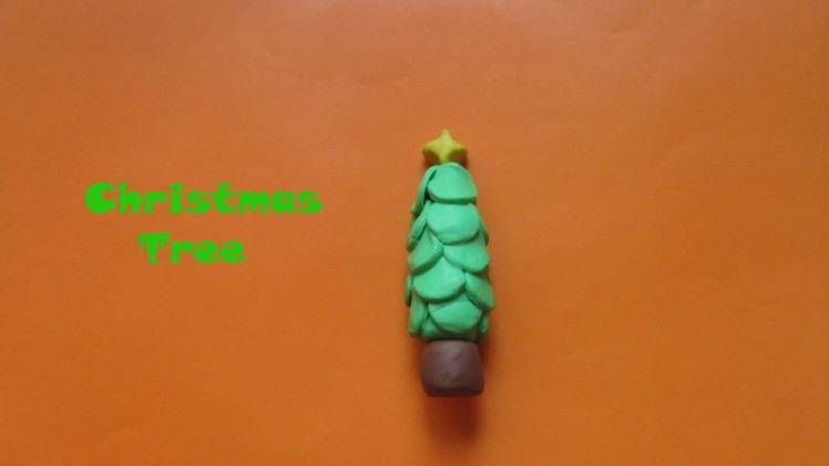 How to make Christmas Tree using Clay |Christmas Tree Clay Modelling