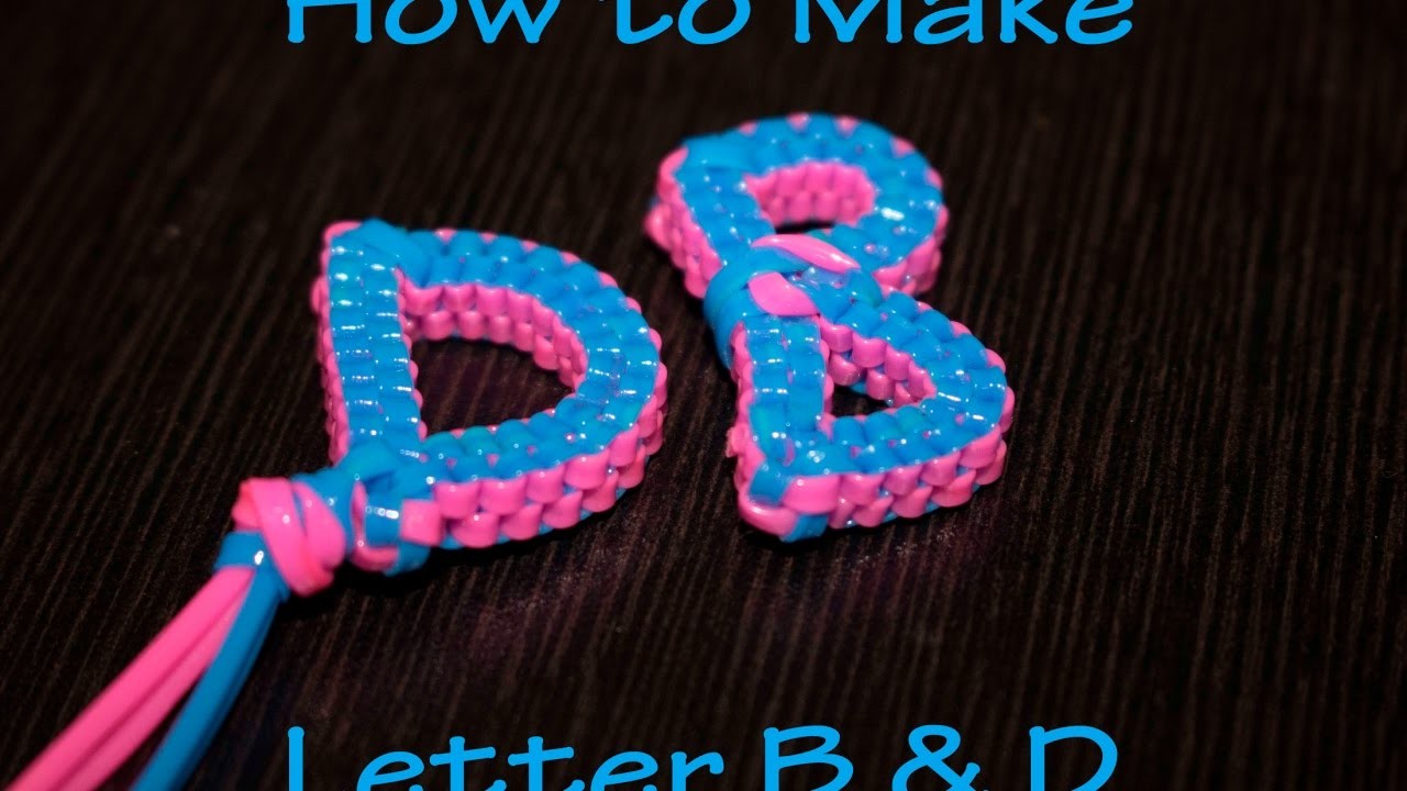 how-to-make-letter-b-d