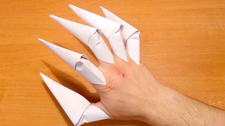 How to make: Origami Claws