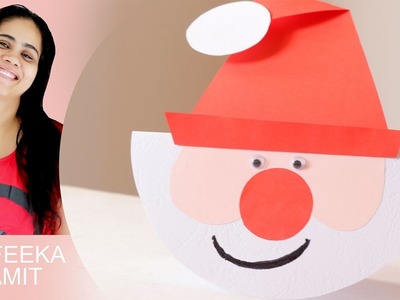 How to make Santa Paper Plate