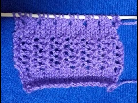 Knit Pattern. Knitting Pattern Hindi. बुनाई डिजाइन - 11 * CABLE EASY *