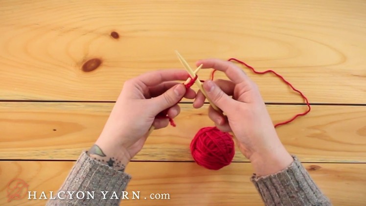 Knit stitch: how to knit the easy way!