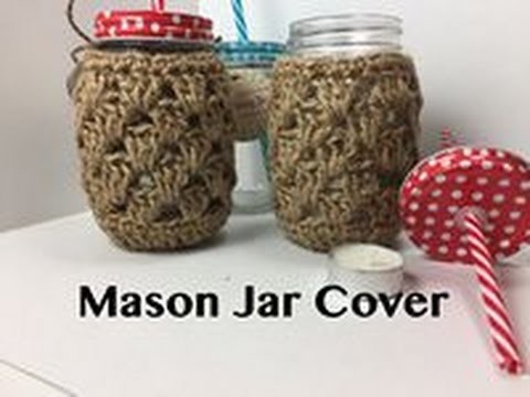 Ophelia Talks about Crochet Mason Jar Cover