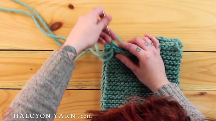 Sew seam for knitting - the quick and easy way!