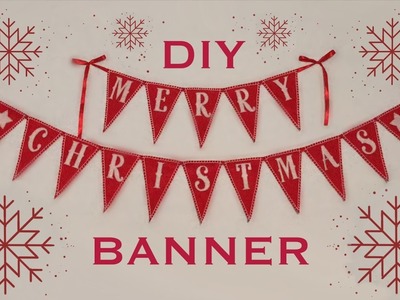 Christmas Banner - DIY