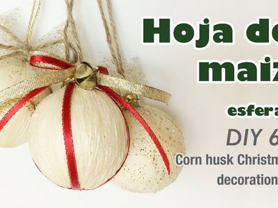 Como hacer manualidades con hoja de maíz 68. How to make corn husk crafts