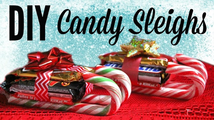 DIY Christmas Gift: Candy Sleighs + Giveaway