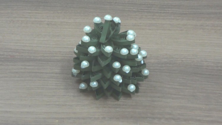 DIY~Christmas Tree~Paper Quilling~X-Mas Tree Decoration~Simple Steps