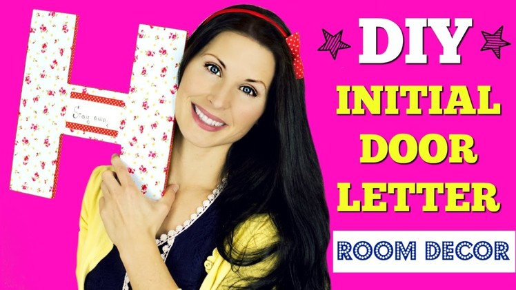 DIY door letter | Easy DIY room decor | DIY Christmas presents