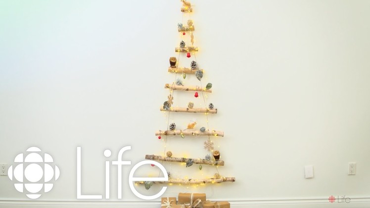 DIY: Holiday Hanging Wall Tree | CBC Life