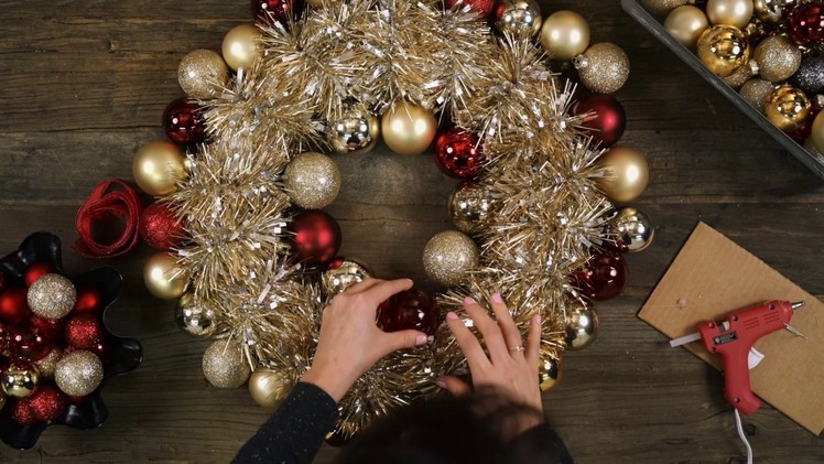DIY Holiday Ornament Wreath | Ambit Energy