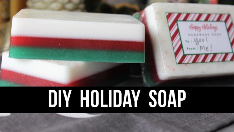 DIY Holiday Soap (Super Easy + Packaging Ideas!) | Royalty Soaps
