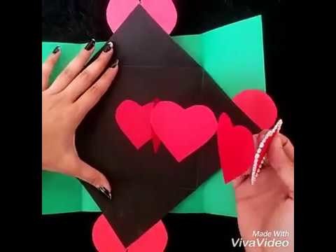 DIY IDEAS | Creative Card | Hearts | Gift for love | Connecting Heart Card