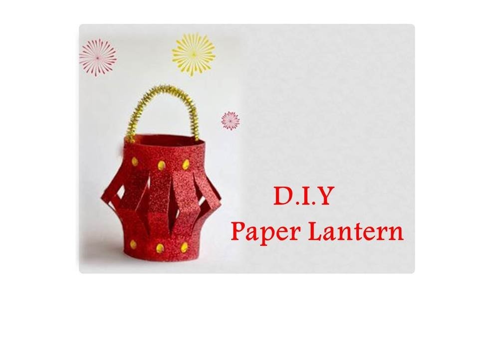 DIY Paper Lantern, Kandil Decoration for Kids, Easy DIY