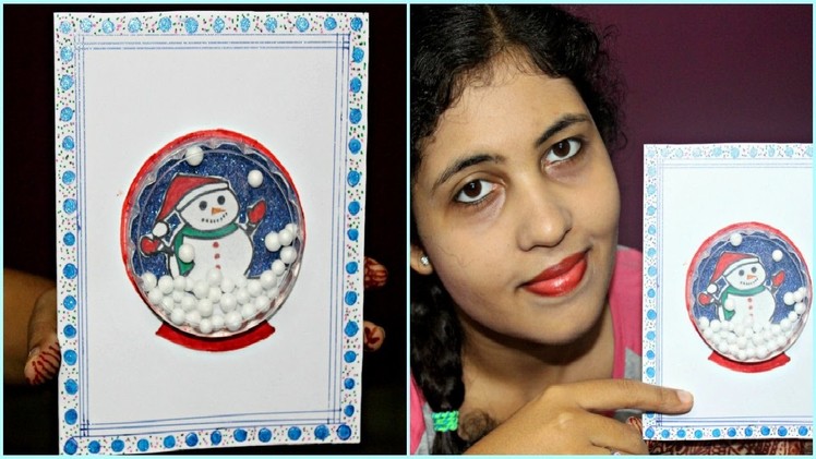 DIY Snow Globe Shaker Christmas Card | Craftosphere Ep. 10