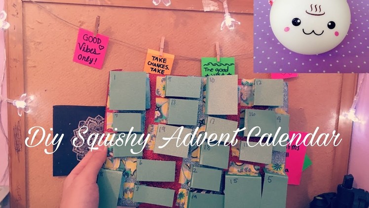 DIY Squishy Advent Calendar! Gift idea #1 -ChristmasUnicorns