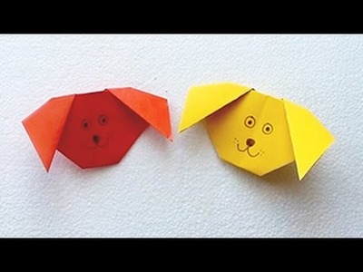 How to Make Paper Dog | Teach Simple Paper Crafts to your Kids