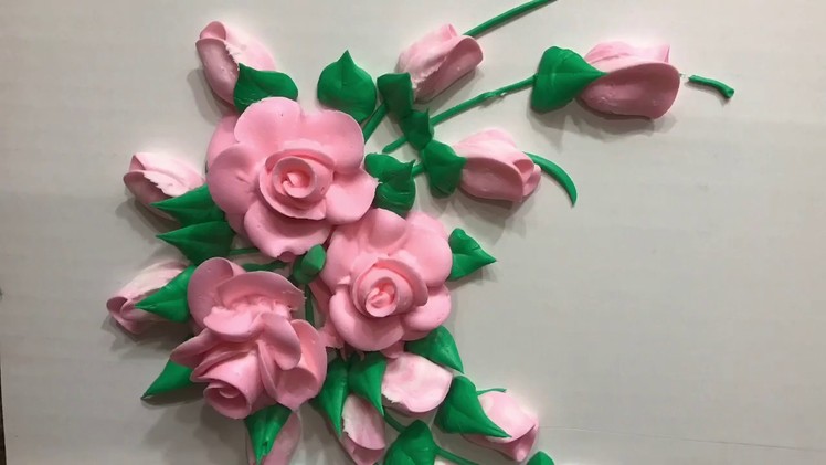 How to pipe buttercream roses on a stick