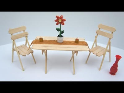 Miniature Table and Chair DIY Project | TCraft