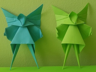 Origami Angel - Christmas Tree Decoration (How to make)