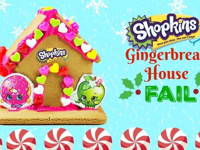 Shopkins Gingerbread House Kit Sweets Shop DIY Fun