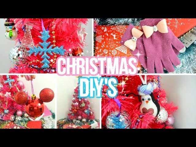 14 EASY DIY Christmas gifts & decorations