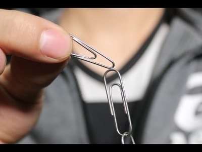 5 Easy but IMPOSSIBLE Magic Tricks with Paper Clips